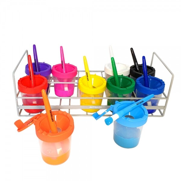 [미술활동/놀이 브랜드전] 아티바바 미술도구 캐디세트 (물감 미포함)