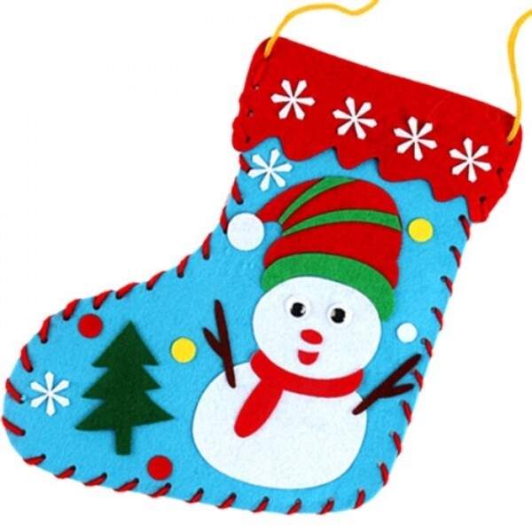 DIY 크리스마스 펠트 양말 (3종 택1)