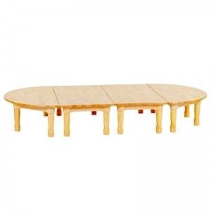 [수납·정리 필수템 기획전][본사] 시내그린 자작나무 낮은책상 s102, 2000*1000*300mm