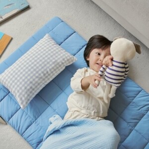 [토토몽] 3단 접이식 방수요 / 영유아용 낮잠매트