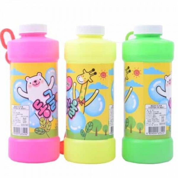 [비누방물]리필용액 500ml 비눗방울 물총 선물 단체 여름