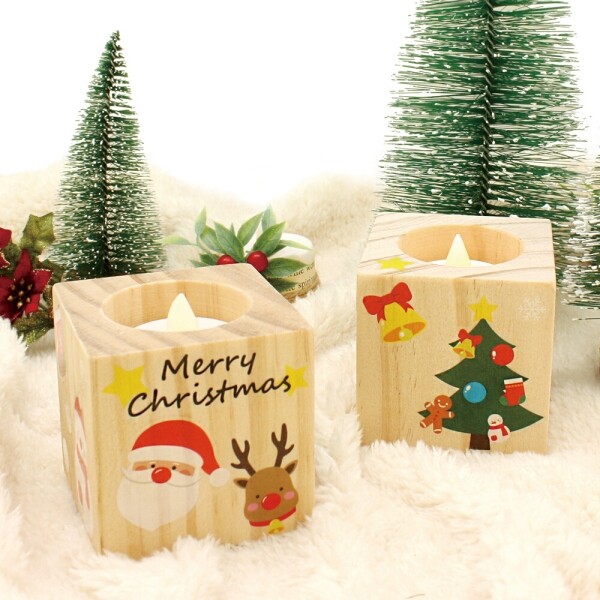 [산타가 준비한 크리스마스 기획전]크리스마스 원목 무드등 만들기