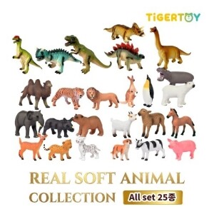 리얼소프트안전동물ALL세트(25종)