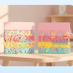 소프트숫자미로(2개)+소프트교구바구니(대)1개