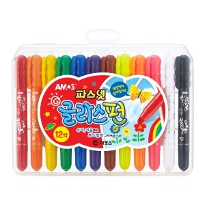 [아모스] 파스넷 글라스펀 12색