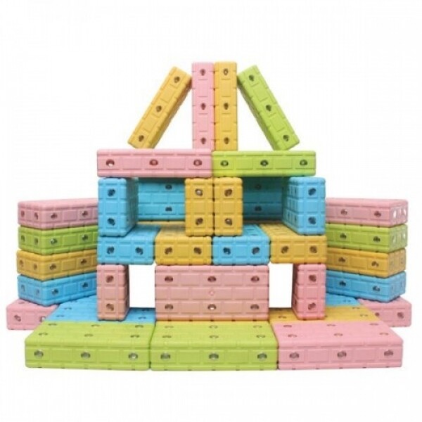 컬러풀 회전식 자석벽돌 48pcs[시즌1]