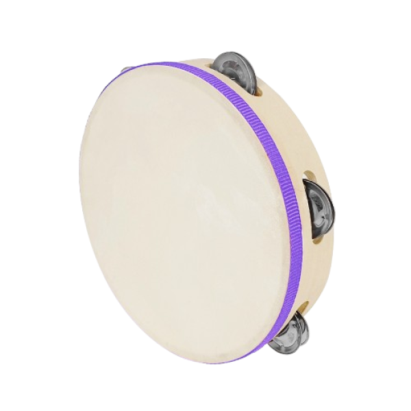 라인 가죽 탬버린 (사이즈선택)