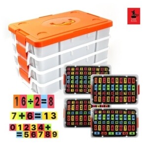 [활동영역별 기획전Ⅰ- 정적 영역] 수학자석큐브블럭 196pcs