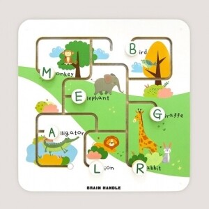 [브레인핸들] 슬라이딩 에듀-알파벳 동물