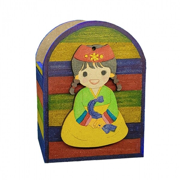  [키즈킹] 연필꽂이 만들기/한복 입은 아이(2종 택1)