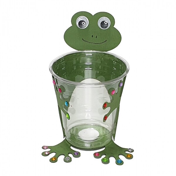 [키즈킹] 컵 연필꽂이 만들기/종이 개구리