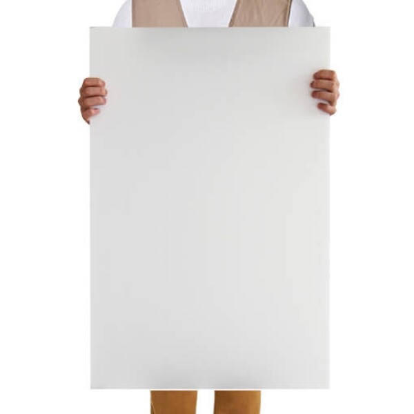 백색 우드락 (10T) 610X910 (3장)