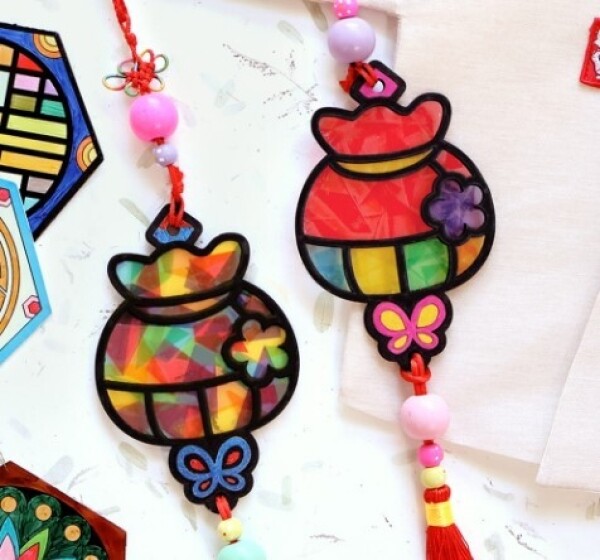 복주머니 썬캐쳐 노리개 5set