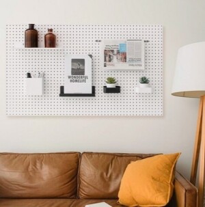 인테리어 타공판 원형 500x1300