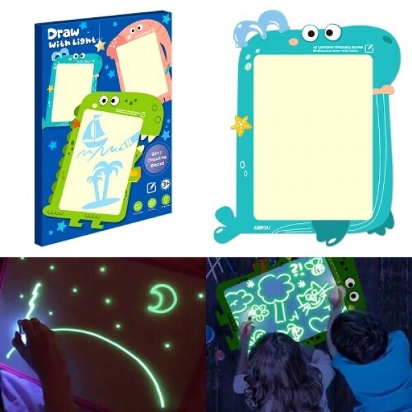 야광아트보드-고래