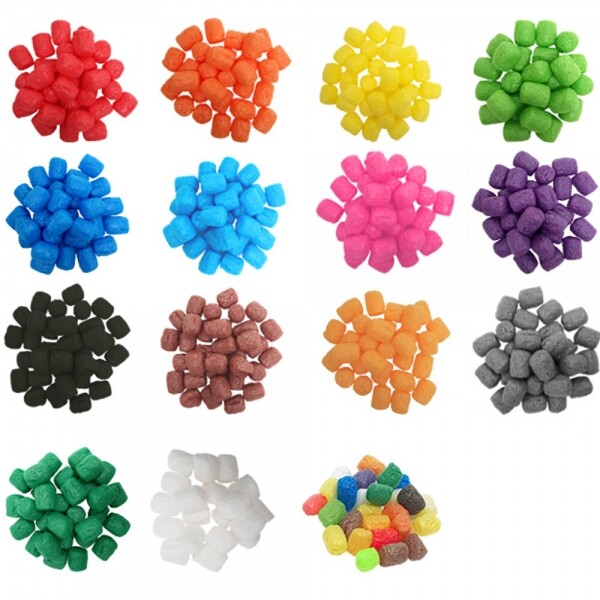 이지 콘 블럭 원기둥(대) 500PCS / 2x2.5cm 15종