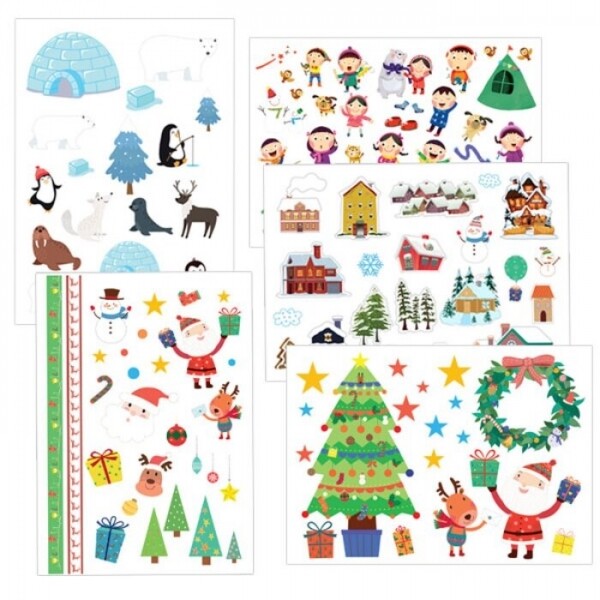 꾸미기 스티커 (겨울,바다)