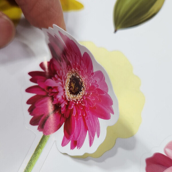 꽃 꾸미기 스티커_5매