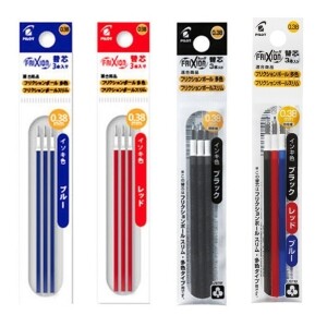 파이롯트 프릭션 다색볼펜 리필 0.38mm LFBT-RF30UF