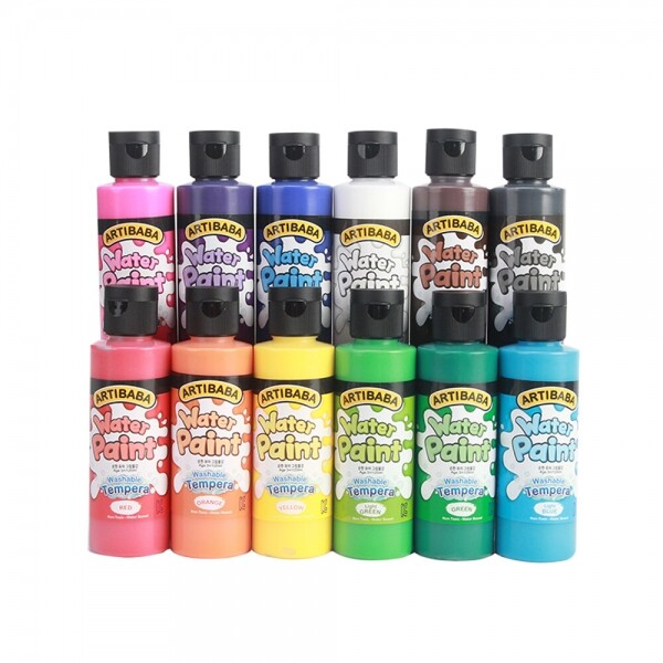 [미술활동/놀이 브랜드전] ★1+1특가★ 아티바바 워터페인트 120ml 12색
