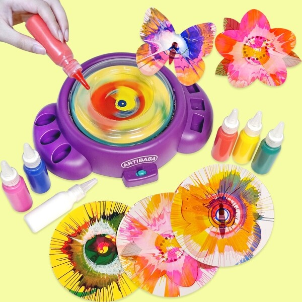[미술활동/놀이 브랜드전] 아티바바 스핀아트로 봄만들기ㅣ환경구성 봄 미술활동