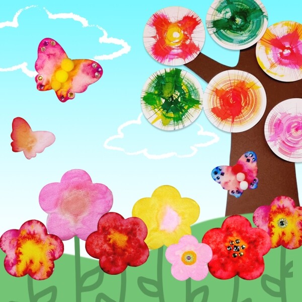 [미술활동/놀이 브랜드전] 아티바바 스포이드로 봄만들기ㅣ환경구성 봄 미술활동