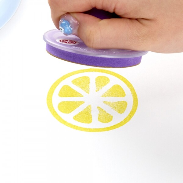 [캐스B]아트스쿨 워셔블점보잉크패드노랑(2573)