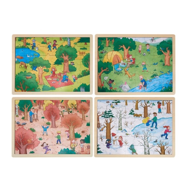 [캐스B]튼튼 사계절퍼즐4종세트(1141set) (계절퍼즐 선택가능)