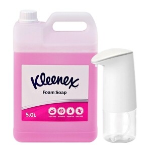 [안심 위생템 모음전] 크리넥스 폼 솝 5L + 전용용기
