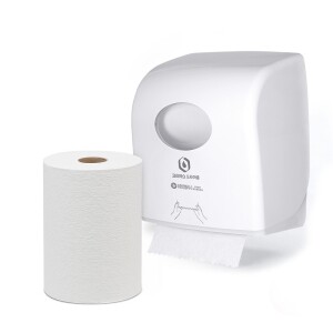 [안심 위생템 모음전] 크리넥스 드라이셀 핸드타올 프리미엄 R100 + 전용용기