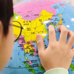 40cm 풍선형 지구본 지구룬 물놀이 비치볼